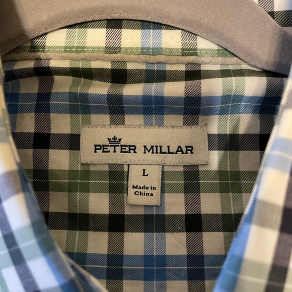 Peter Millar Button Down Dress Shirt - Picture 3 of 4